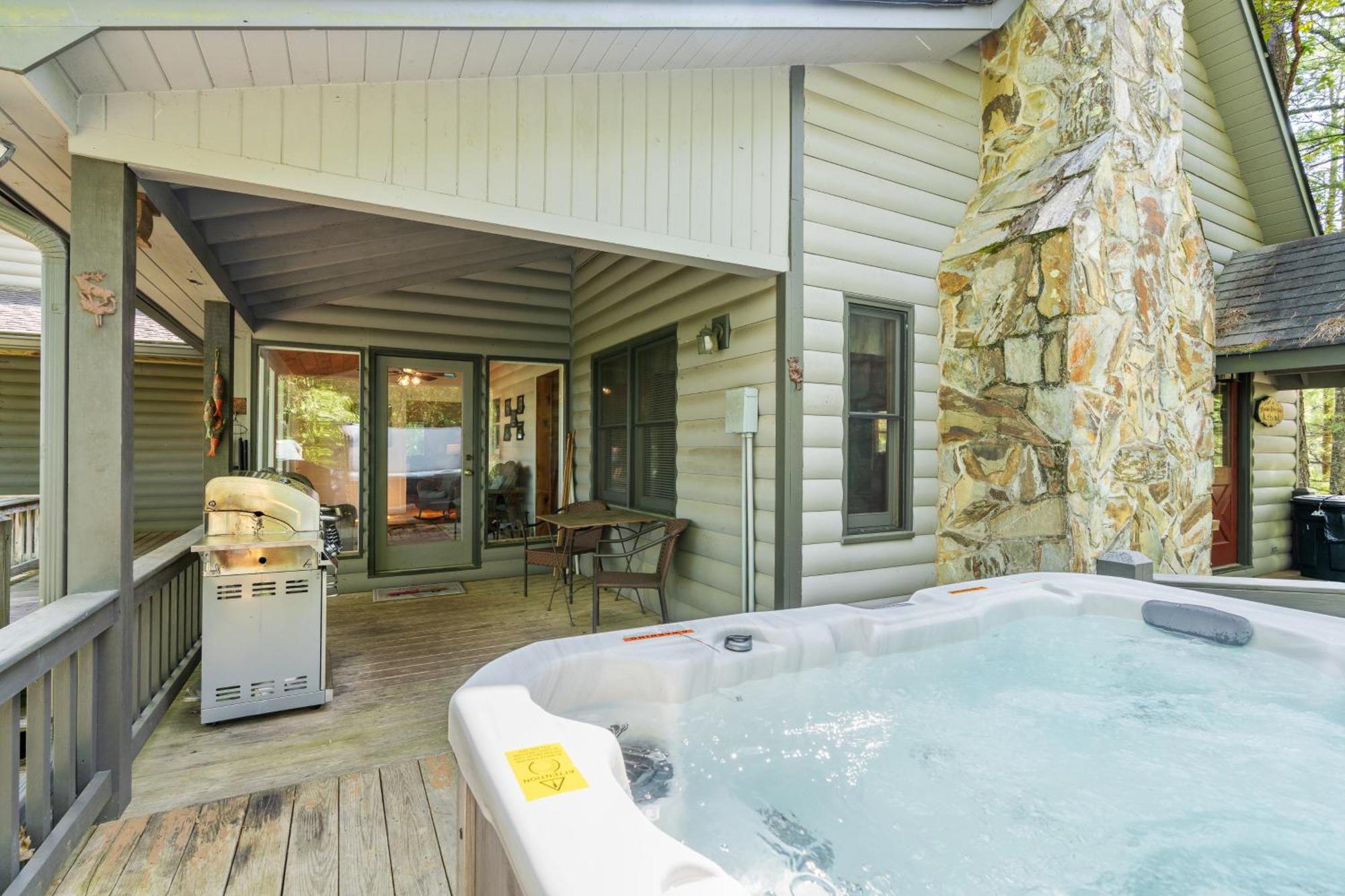 Mountain Rivers Lodge Blue Ridge Exterior foto