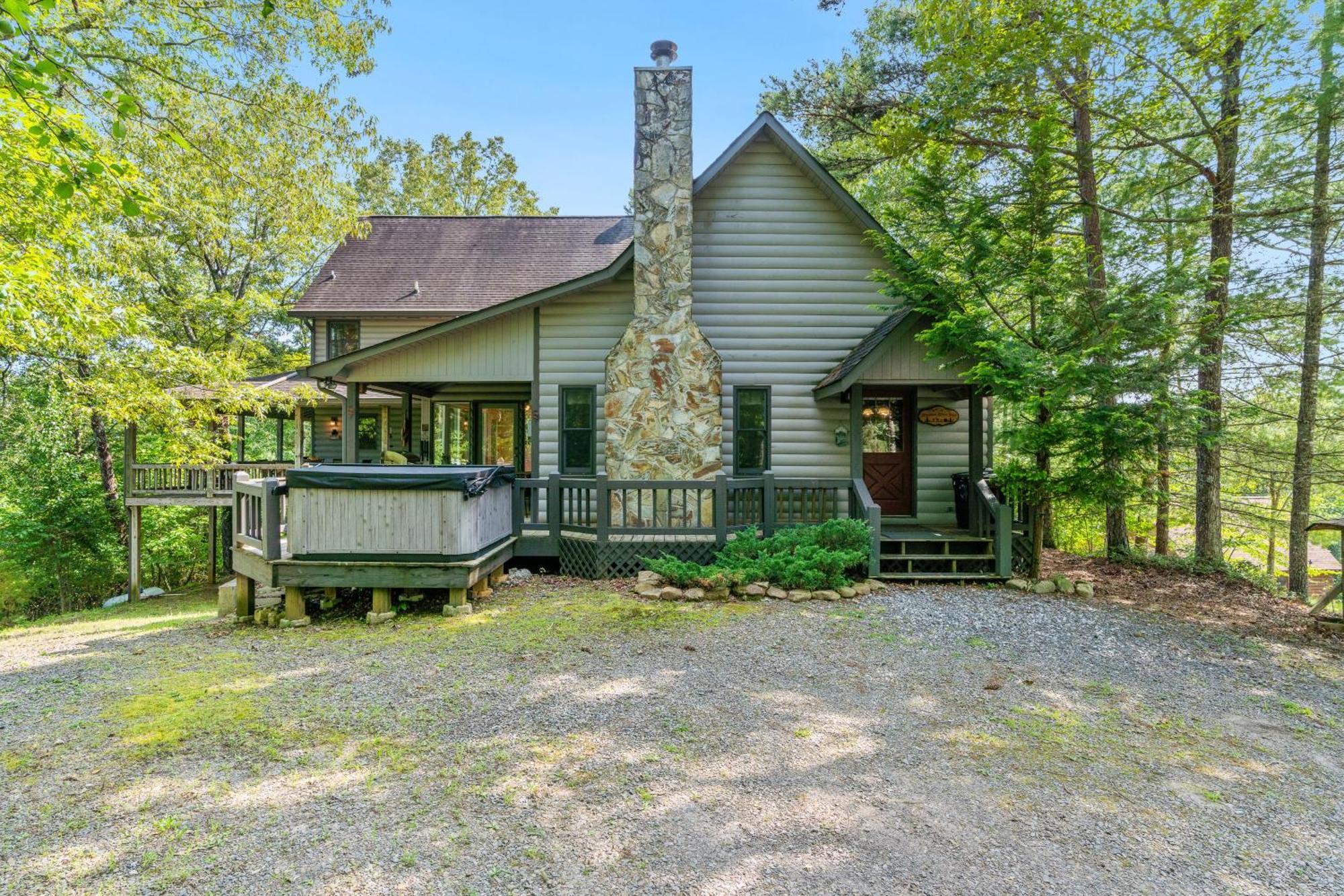 Mountain Rivers Lodge Blue Ridge Exterior foto